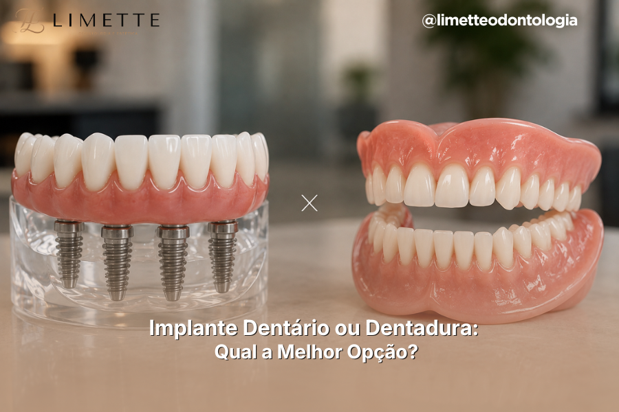 Implante Dentário ou Dentadura: Qual a Melhor Opção?