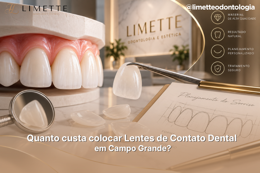 Quanto custa colocar Lentes de Contato Dental em Campo Grande?